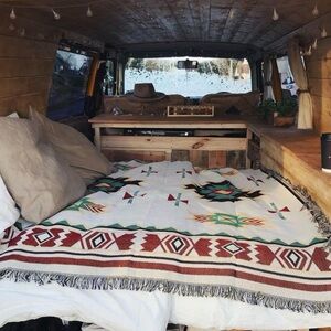 XL Boho chic bohemian picnic camping blanket